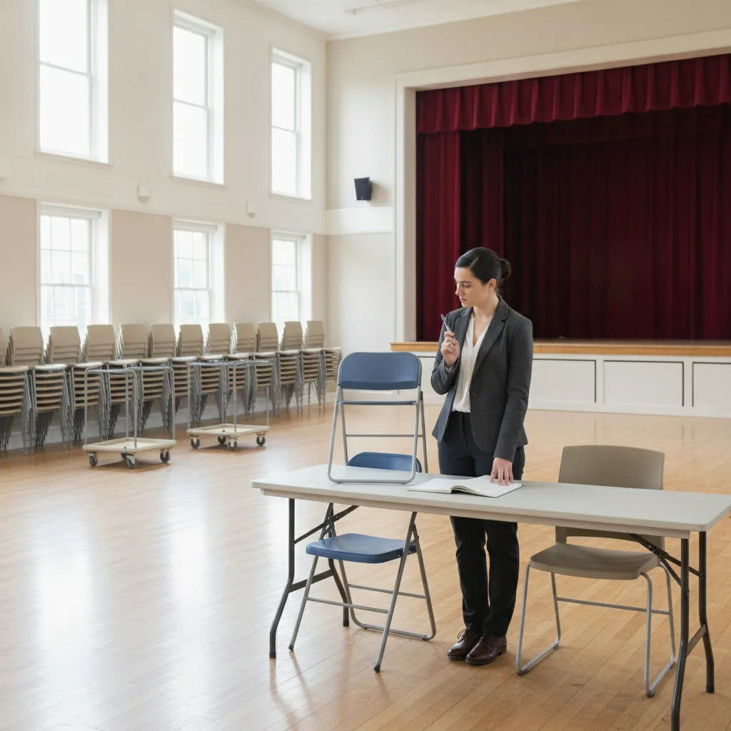 Chaise empilable collectivité pas cher – guide prix 2026