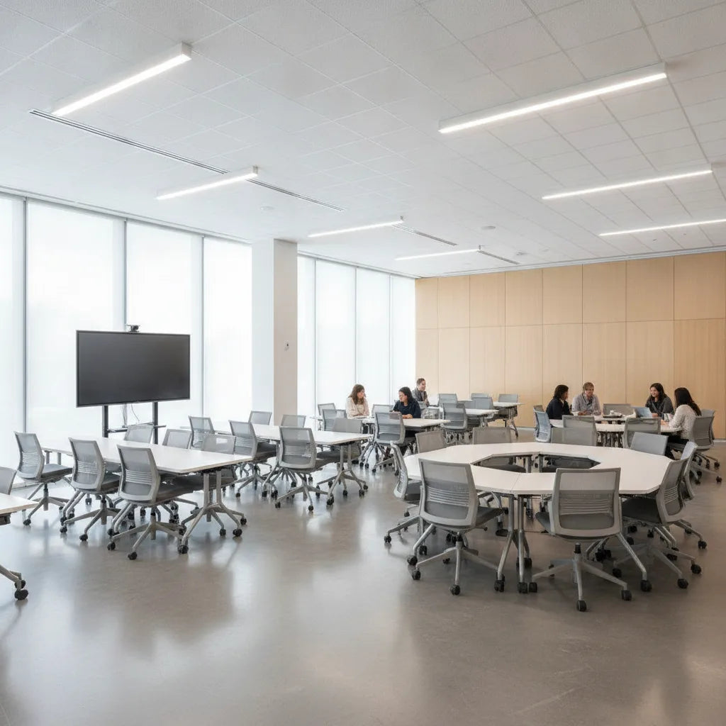 Table pliante salle de formation – guide d'aménagement