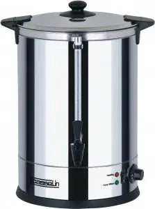 Distributeur d'eau chaude professionnel inox à double paroi pour thé et tisanes