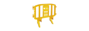 Barrière en plastique