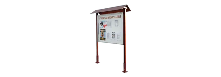 Panneau d'information et affichage libre professionnel