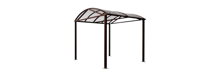 Passage couvert modulable en acier