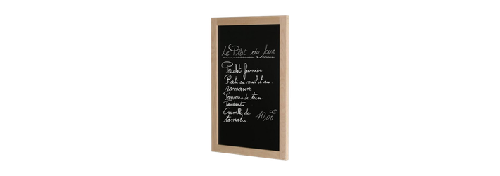 Porte menu et affichage en terrasse pour restaurant