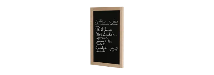 Porte menu et affichage en terrasse pour restaurant