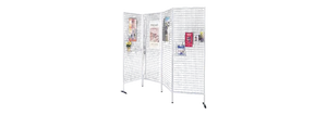 Présentoir et grille d'exposition