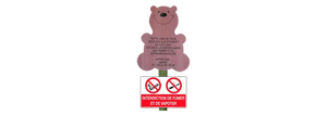 Interdiction de fumer - Affiche anti tabac