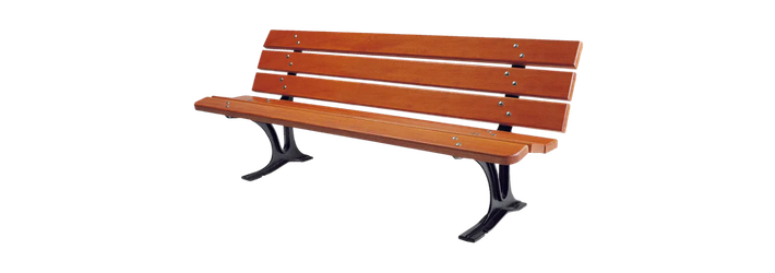 Banc public pour parcs, écoles et centres-villes