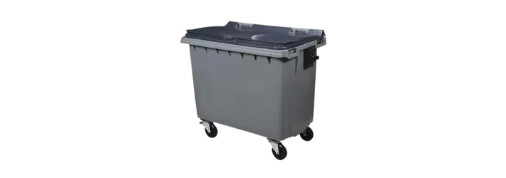 Conteneur poubelle – 45L à 1100L plastique ou acier