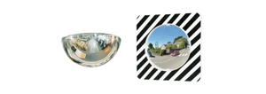 Miroirs Vialux® : miroirs de sécurité routiers, parking et industrie