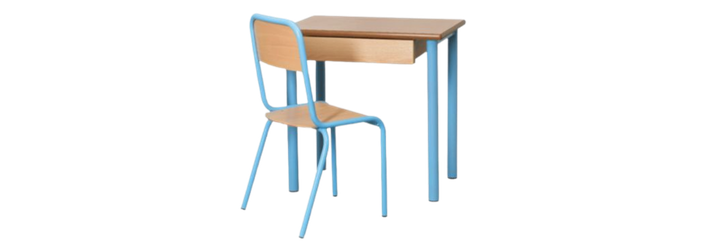 Mobilier scolaire pour école, collège