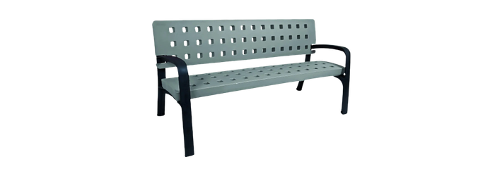 Banc en plastique recyclé