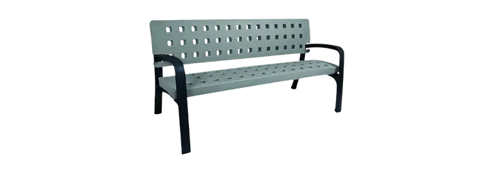 Banc en plastique recyclé