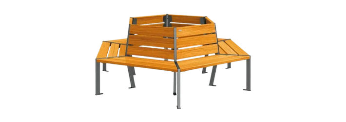 Banc tour d'arbre