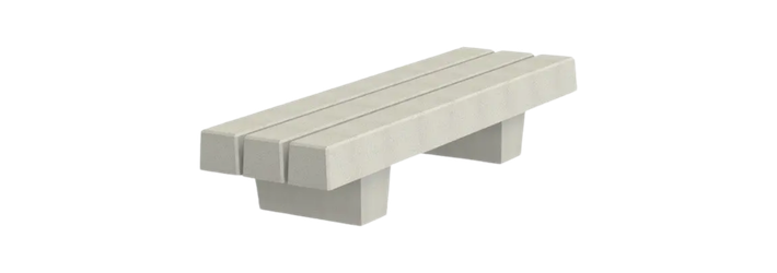 Banquette en béton pour vos espaces publics