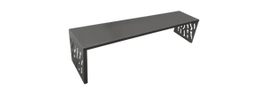 Banquette en acier