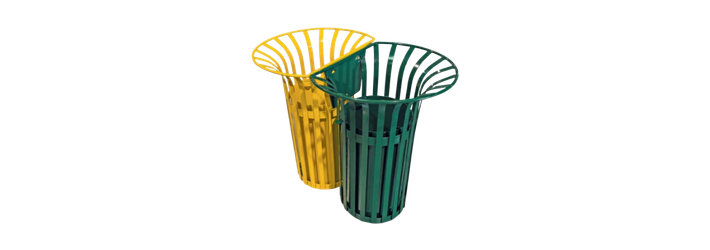 Poubelle de tri sélectif extérieur - gestion des déchets