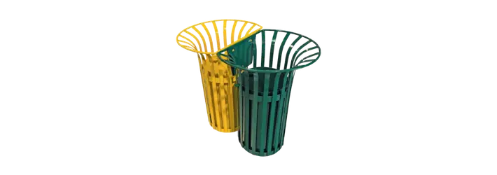 Poubelle de tri sélectif extérieur - gestion des déchets