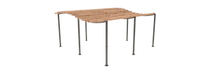 Pergola en bois - zone d'ombrage