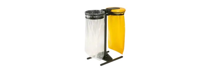 Poubelle vigipirate transparente 