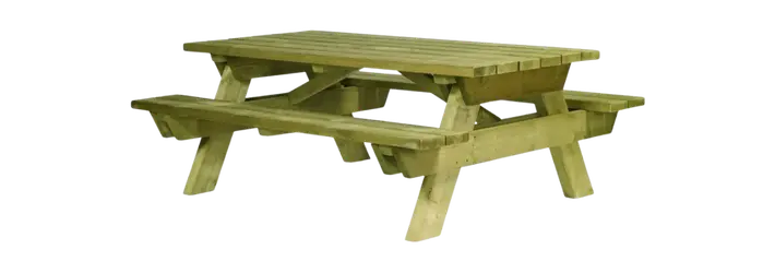 Tables de pique-nique parc
