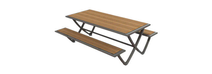Table de pique-nique compact - durabilité et conception française