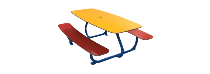 Table de pique-nique pour enfants - sécurité et confort