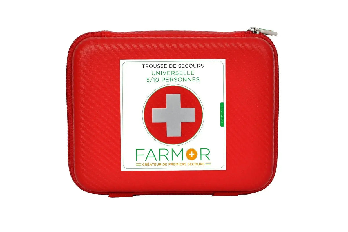 Trousse de secours Universelle 5/10 personnes pour bureaux