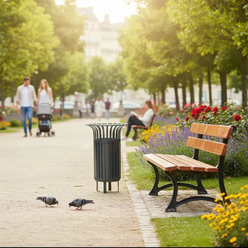 Mobilier urbain pour aménager nos espaces publics
