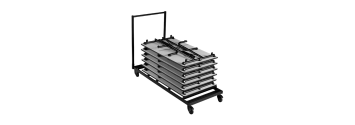 Chariot de table : organisation pour collectivités et professionnels