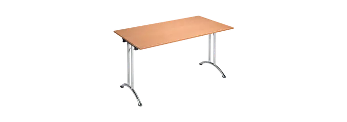 Table pliante en bois pour collectivités et espaces professionnels