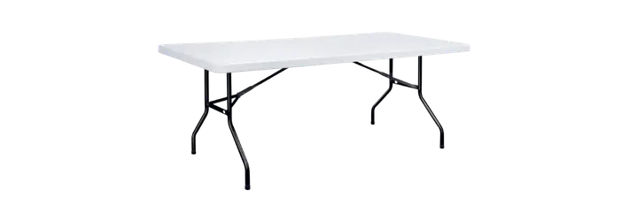 Table pliante en plastique
