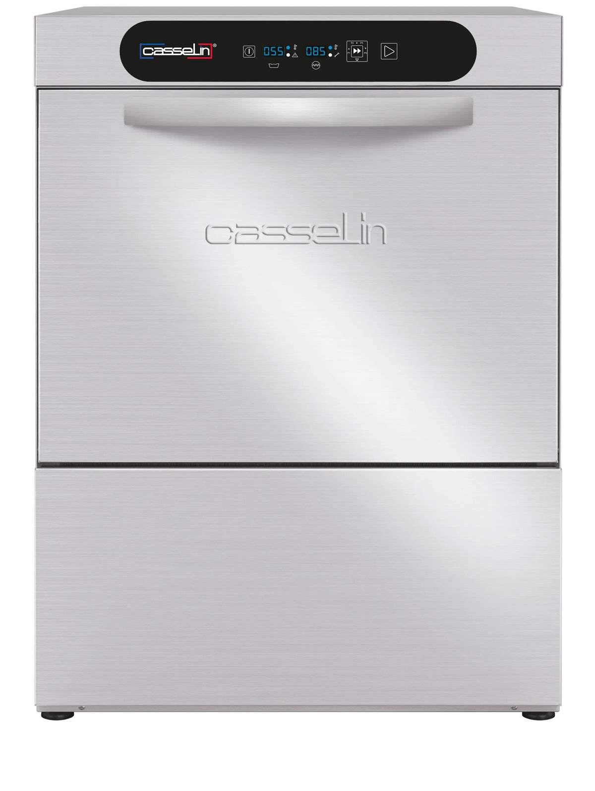Lave-vaisselle professionnel frontal inox à panier 500 x 500 mm