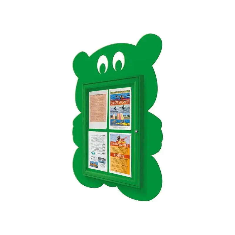 Vitrine affichage enfant pour les établissements éducatifs