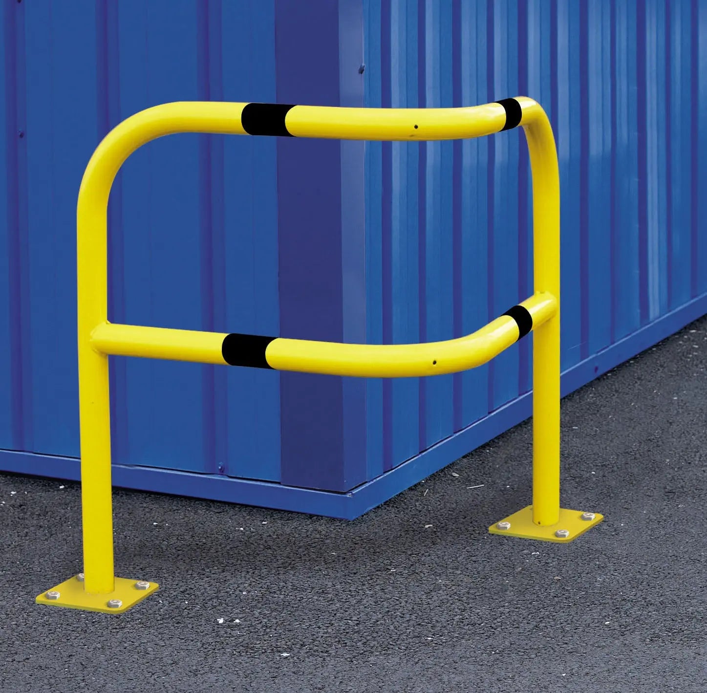 Arceau d'angle renforcé industrie à 2 pieds hauteur 1000 mm - France Collectivités