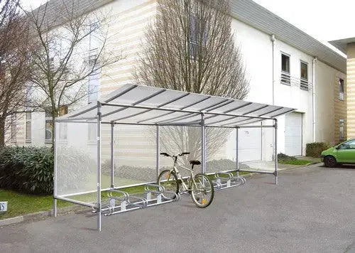 Abri vélos alu 5 places - France Collectivités