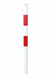 potelet Ø 60 mm H 1000 mm rouge-blanc france collectivités