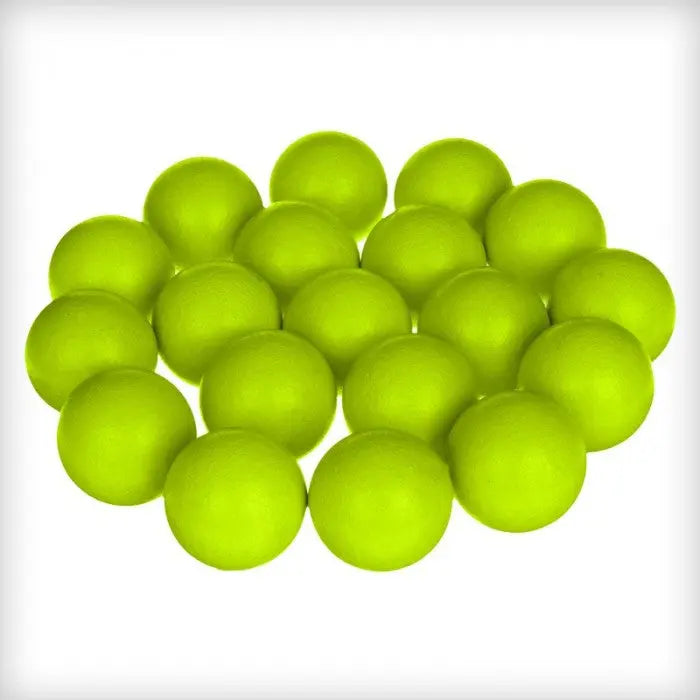 10 balles de baby-foot fluo René Pierre