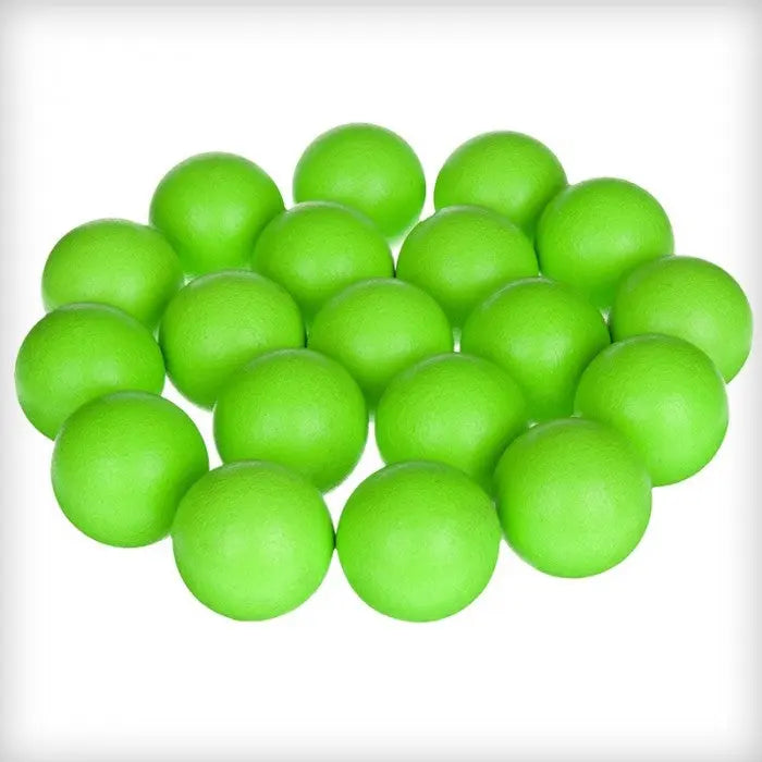 10 balles de baby-foot fluo René Pierre