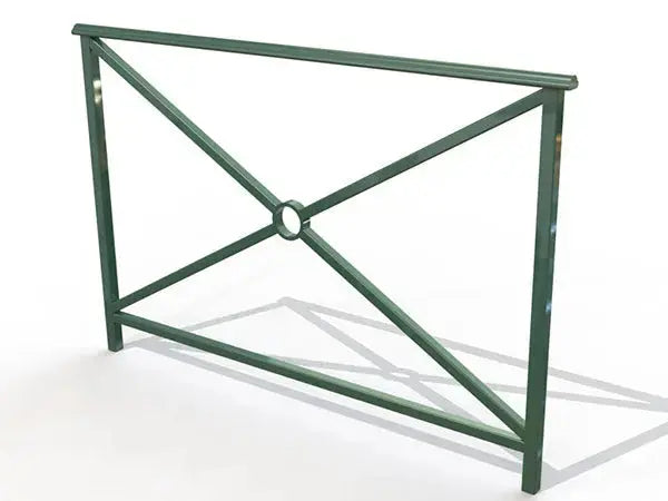 Barrière de voirie Alliance avec finition peinture polyester cuite au four