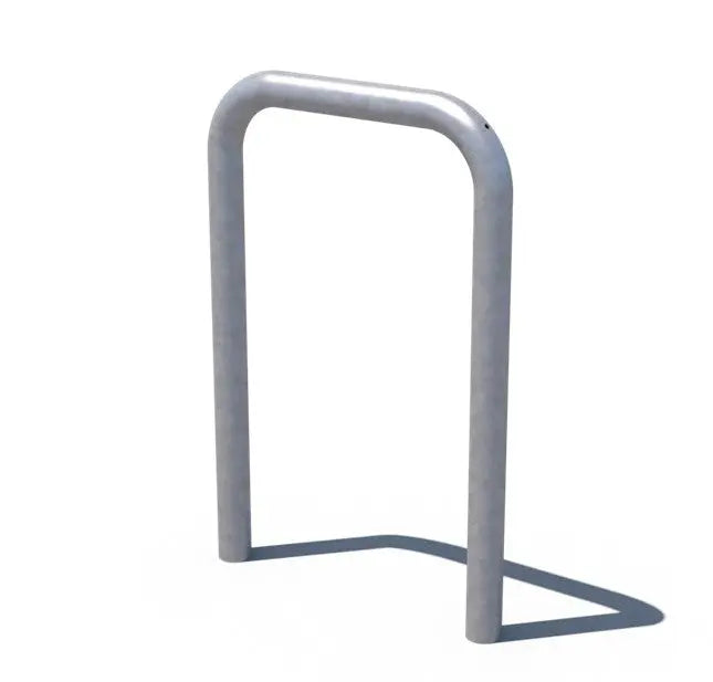 Arceau vélo Ø 60 galvanisé à sceller, tube acier brut sans peinture