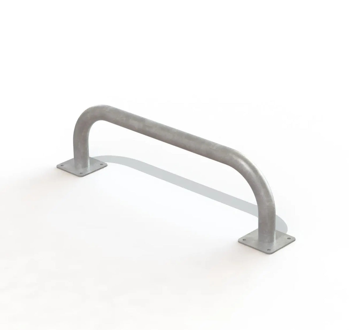 Arceau de bordure galvanisé sur platines acier, gamme Imexel