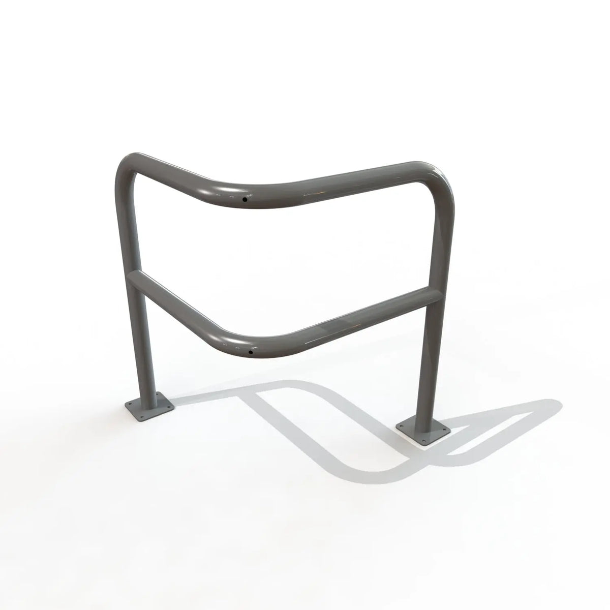 Arceau renforcé d'angle 800 x 800 thermolaqué RAL sur platines