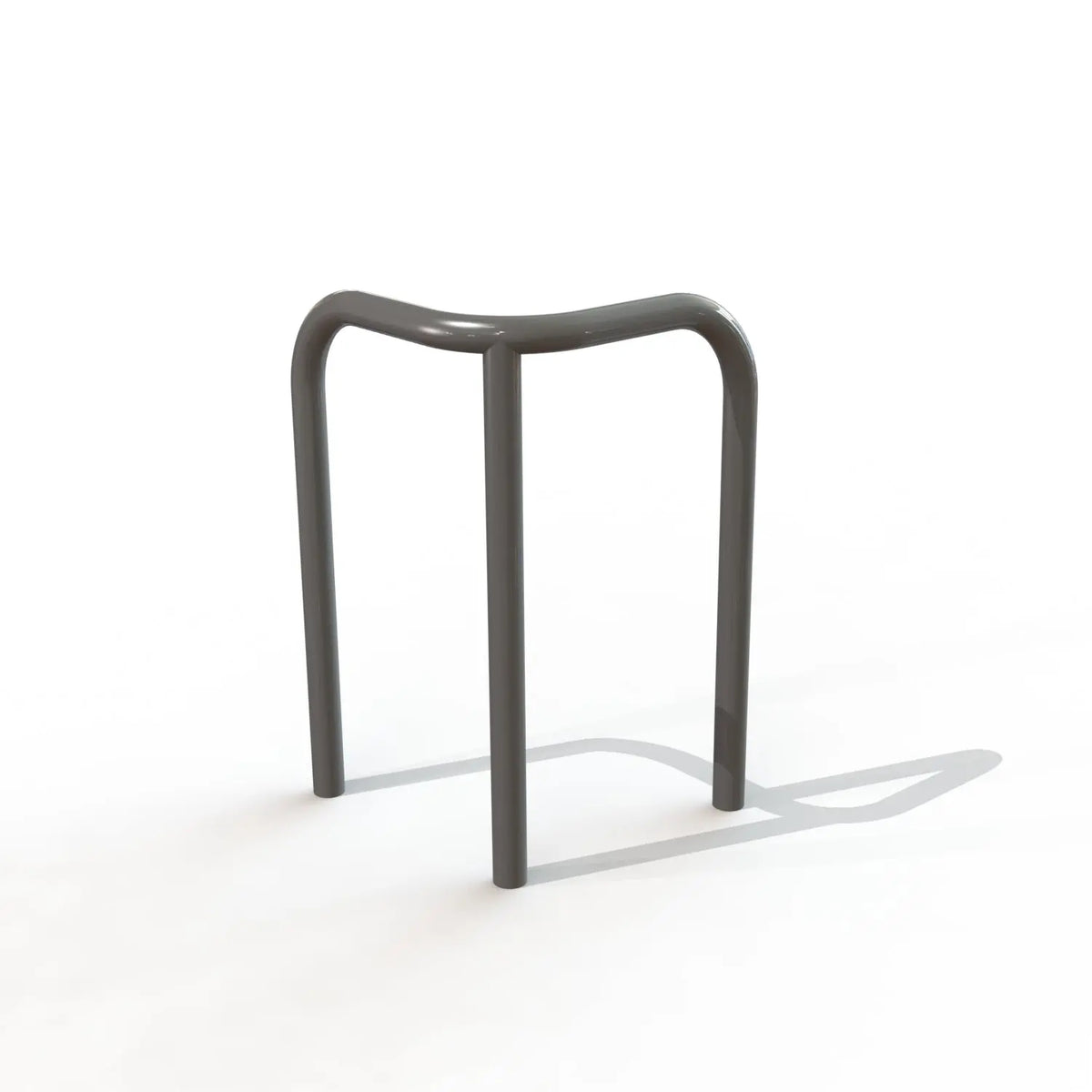 Arceau d'angle trois pieds RAL à sceller, grande hauteur 1 000 mm