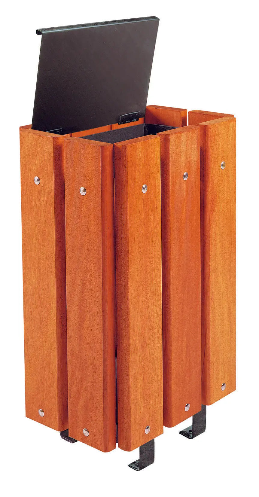 Corbeille bois bilbao 30 litres france collectivités
