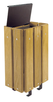 Corbeille bois Brême 30 litres france collectivités