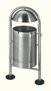 Corbeille inox basculante Lem 30 Litres france collectivités