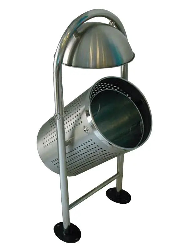 Corbeille inox basculante Lem 30 Litres france collectivités