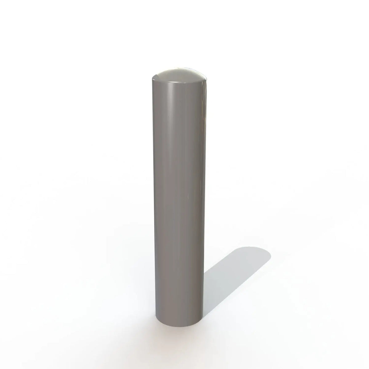 Borne anti-bélier Ø220 thermolaquée de 1,53 m pour la protection de façades