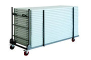 Chariot xl trolley table rectangle 150 cm 180 cm - France Collectivités