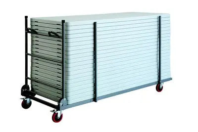 Chariot xl trolley table rectangle 150 cm 180 cm - France Collectivités